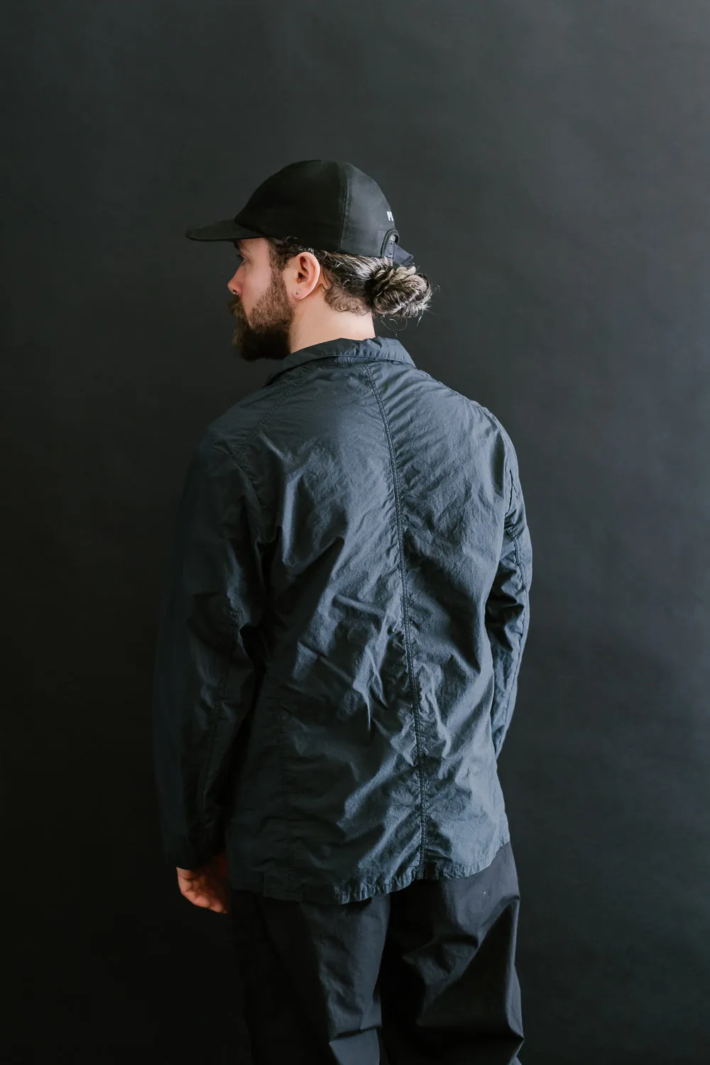 01-6153-02 - Light Simple Work Jacket - Sumi Black