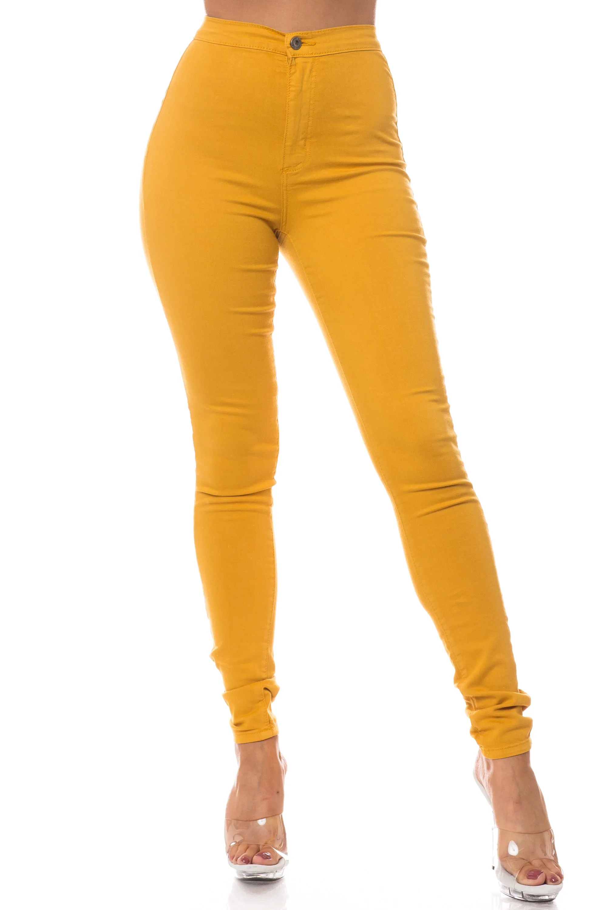 1170 Women's Super High Waisted Skinny Jeans