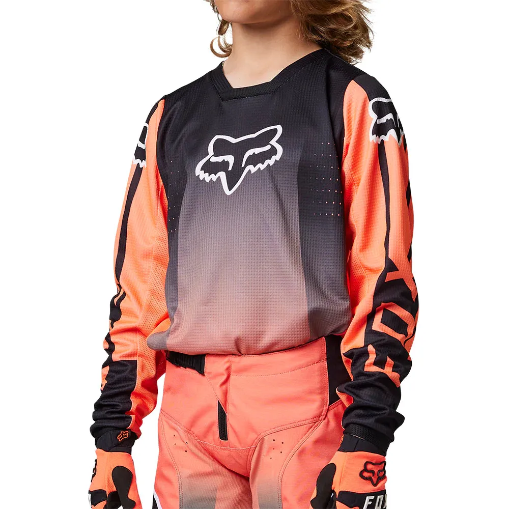 23 FOX YOUTH 180 LEED JERSEY [FLO ORANGE] YL