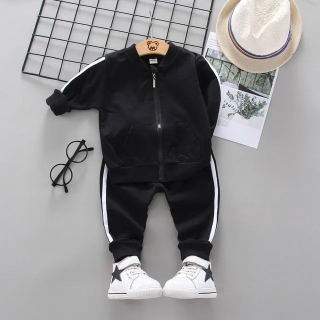 2Pcs/sets Children Infant Toddler Cotton Sportswear