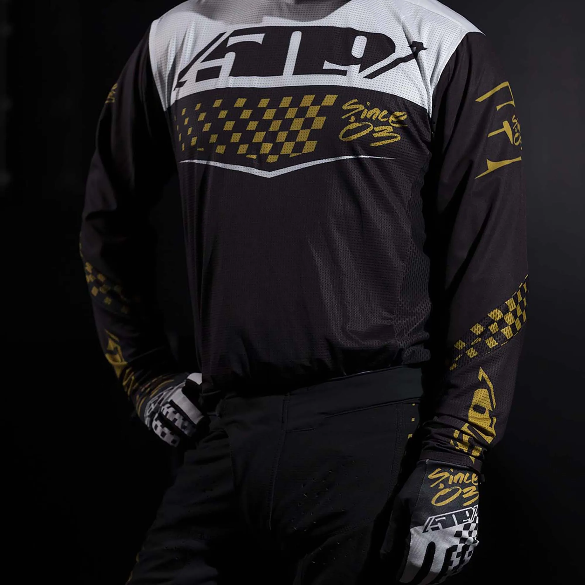 509 Race 5 Offroad Jersey Speedsta Black Gold