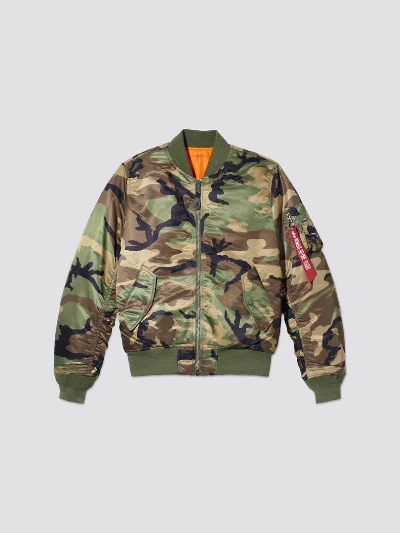 Alpha MA-1 Slim Fit Bomber Jacket