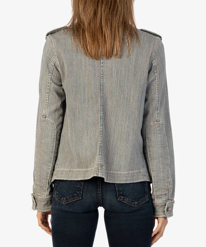 Amanda Boxy Jacket with Short Cuff (Comfortable)