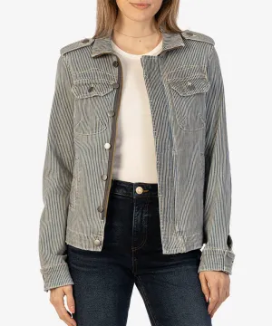 Amanda Boxy Jacket with Short Cuff (Comfortable)