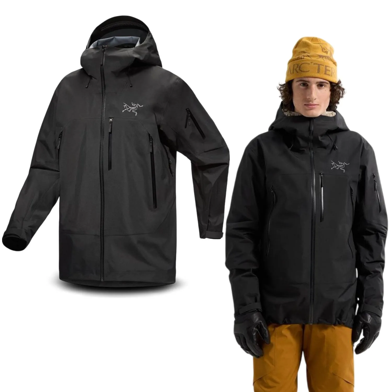 Arcteryx Rush Jacket - Men's | High-Performance Freeride Shell for Extreme Conditions and Mobility