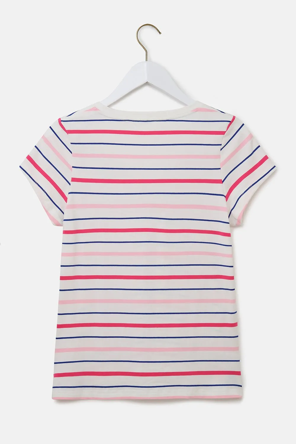 Ariana Tee - Pink Stripe