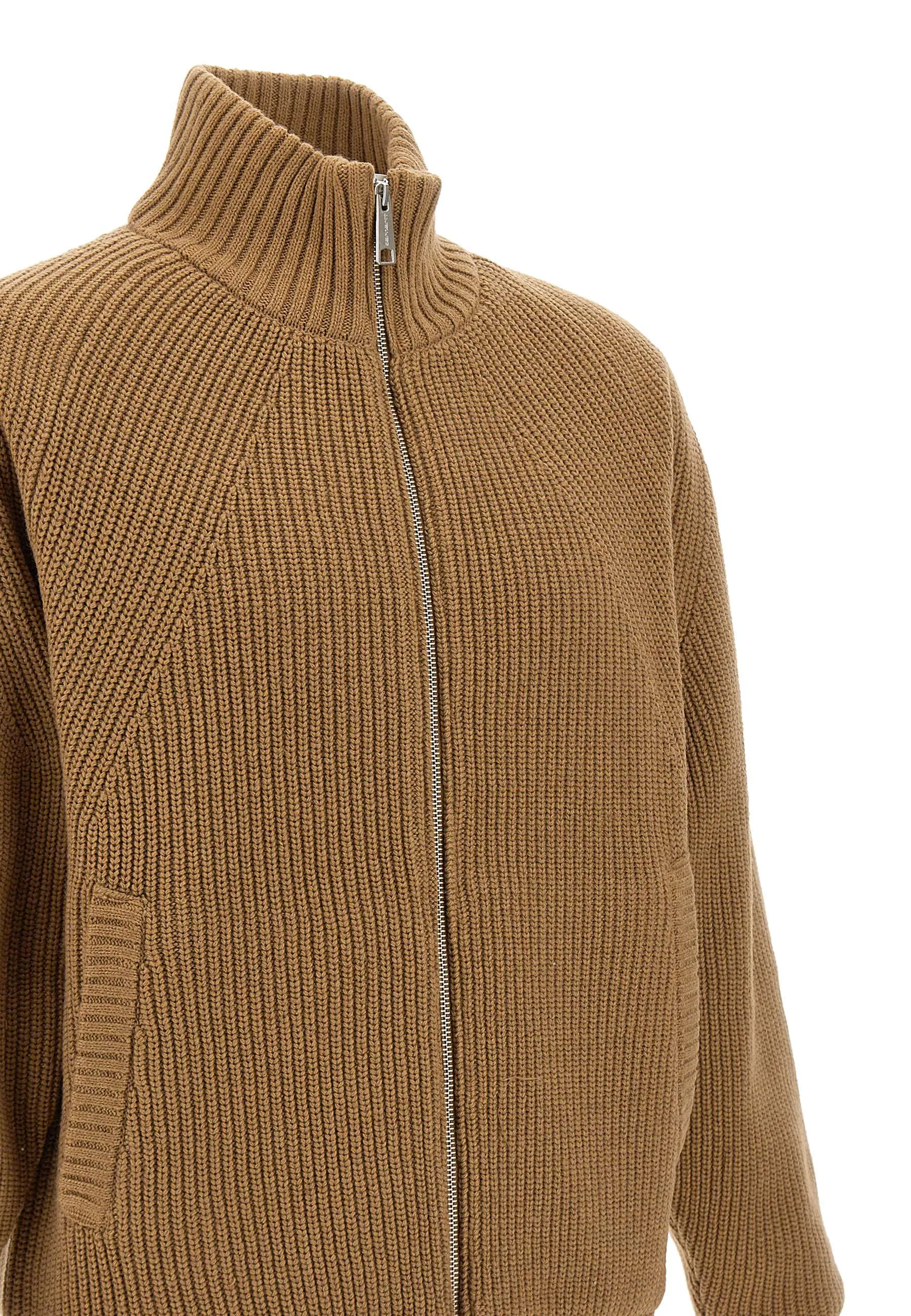 Banley Sweater Jacket in Biscuit Colour