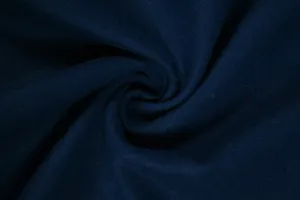 Blue Plain Felt Polyester Viscose Fabric