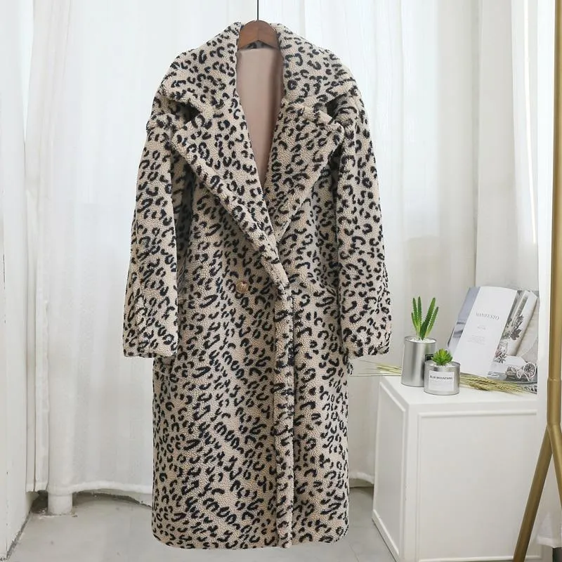 Boho Jacket - Leopard Teddy