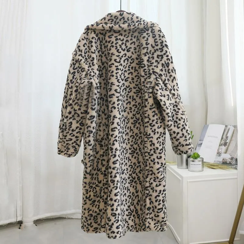 Boho Jacket - Leopard Teddy