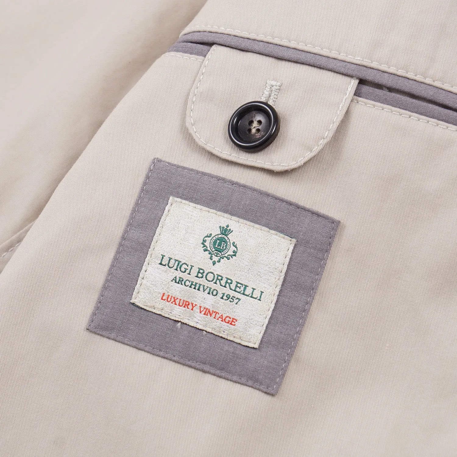 Borrelli Twill Cotton Flight Jacket