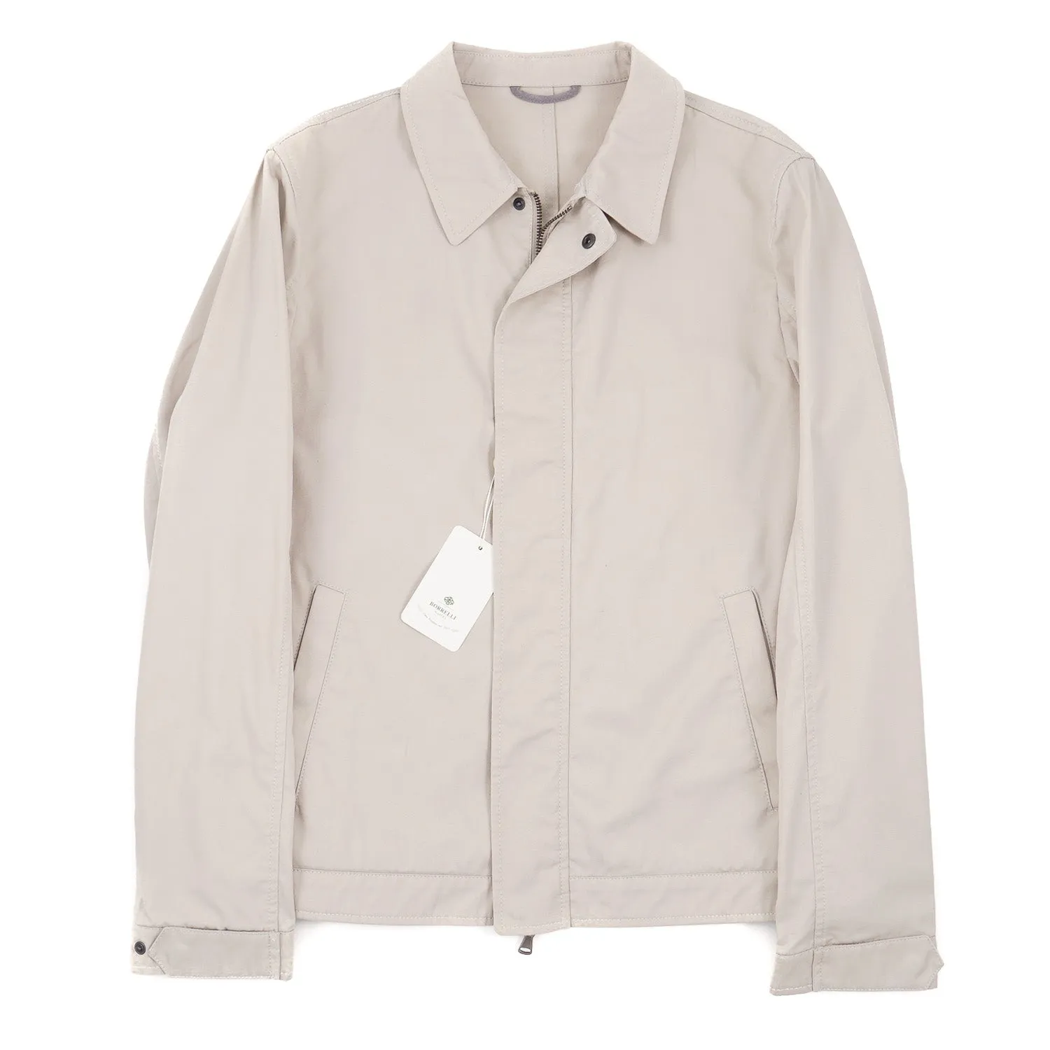 Borrelli Twill Cotton Flight Jacket