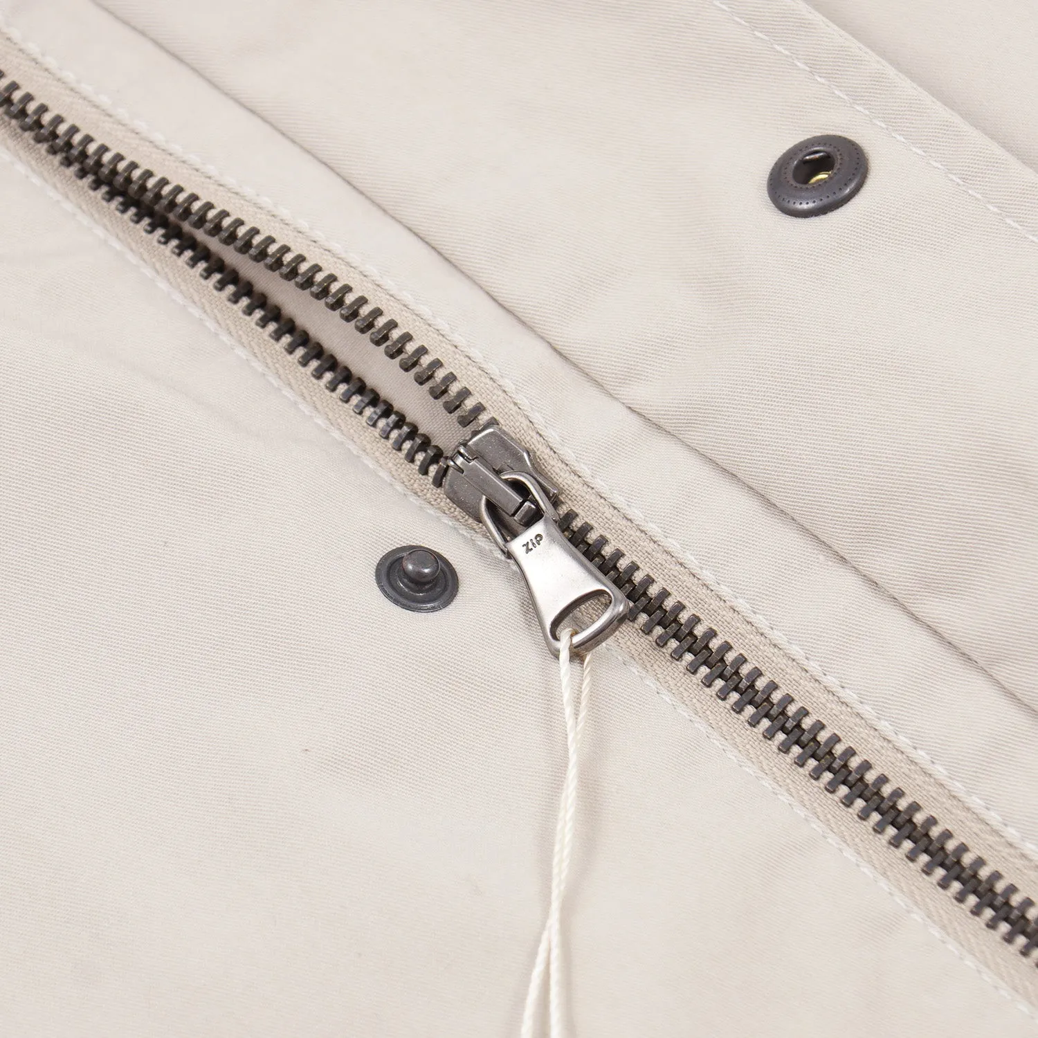 Borrelli Twill Cotton Flight Jacket