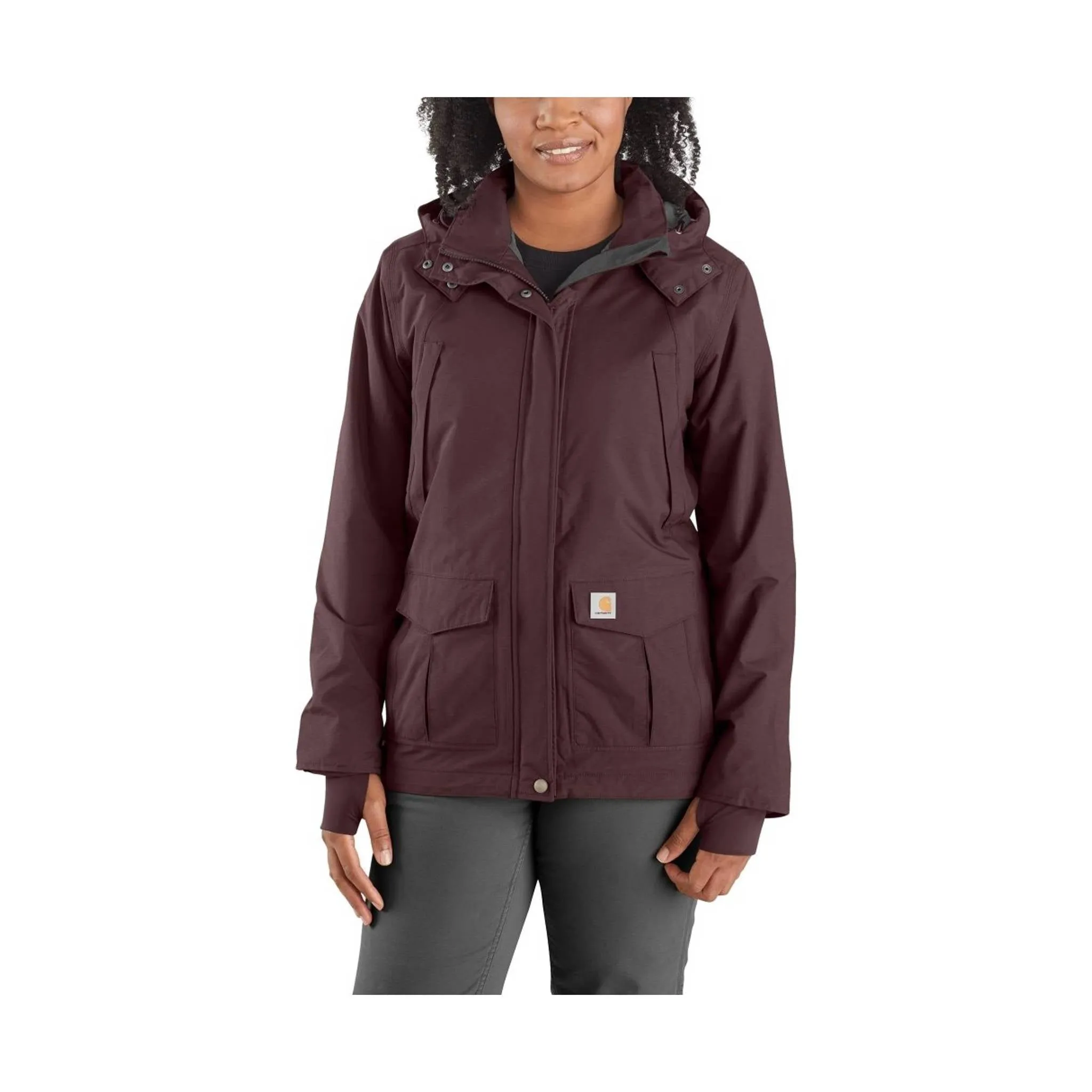 Carhartt Women's Shoreline Relaxed Fit Lightweight Jacket - Blackberry