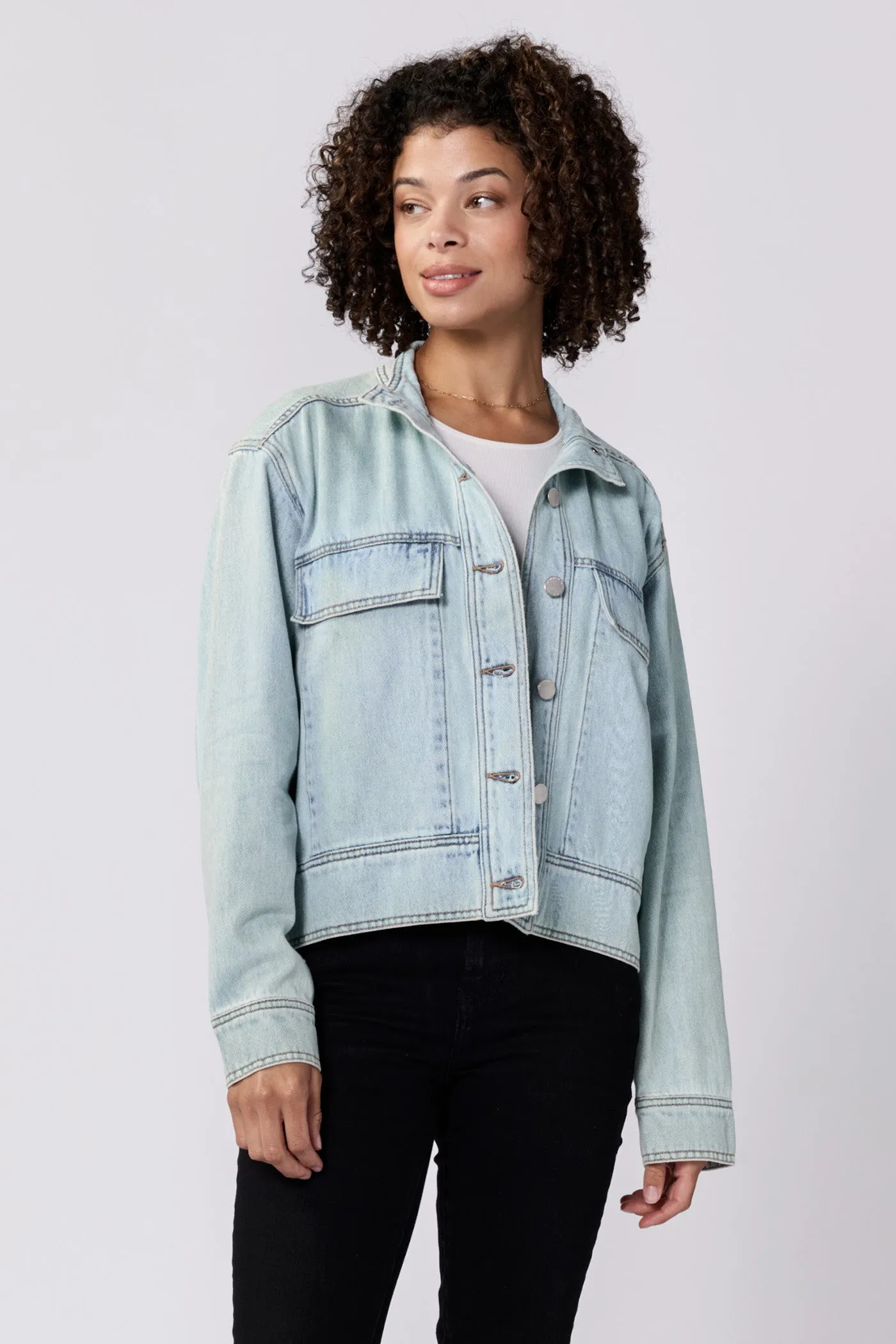 CLEO BOXY OVERSIZED JACKET GALESTON