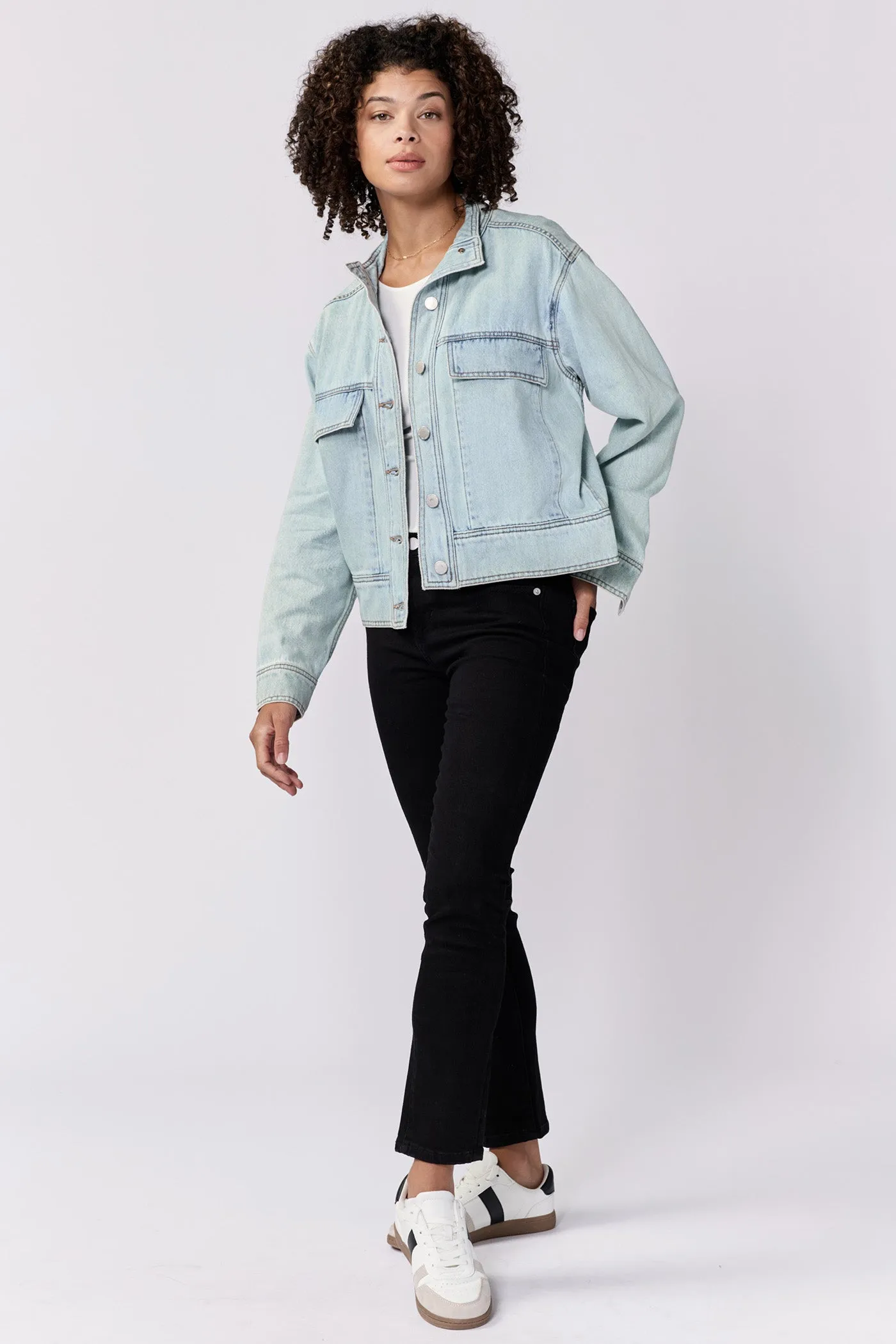 CLEO BOXY OVERSIZED JACKET GALESTON