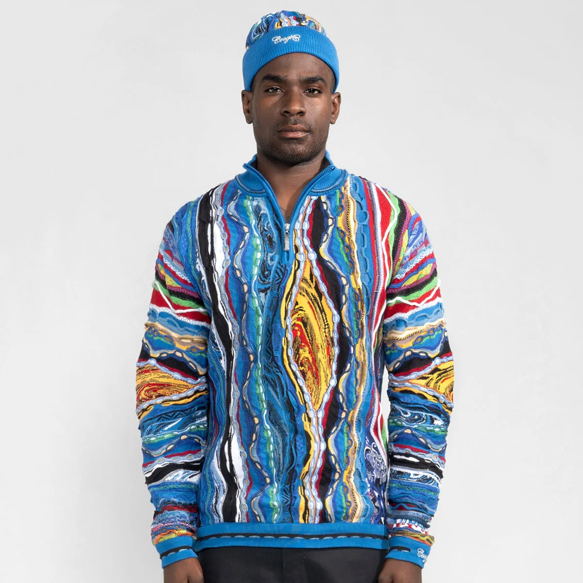 COOGI Byron Quarter-Zip Sweater