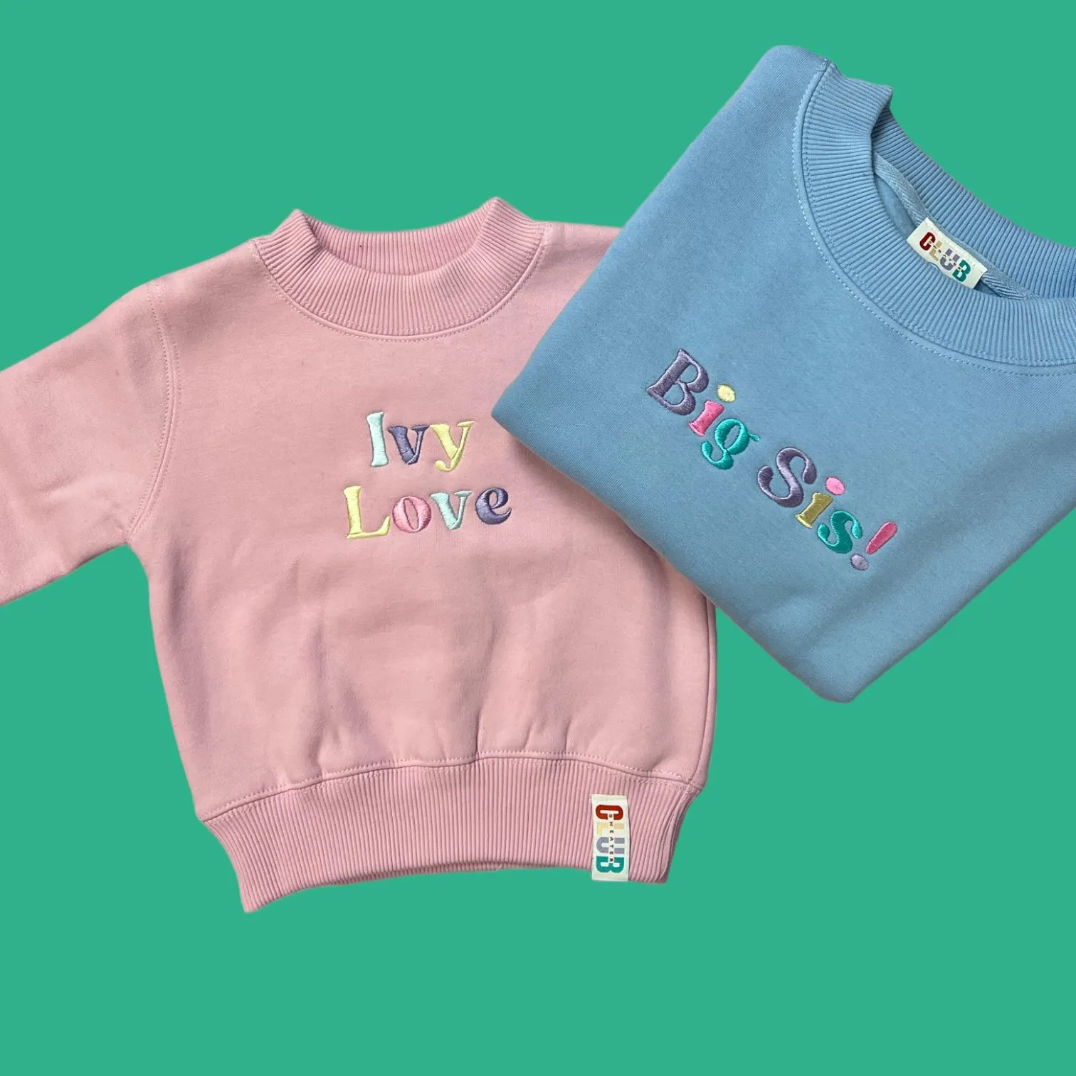 Custom Bub/Mini/Teen sweaters