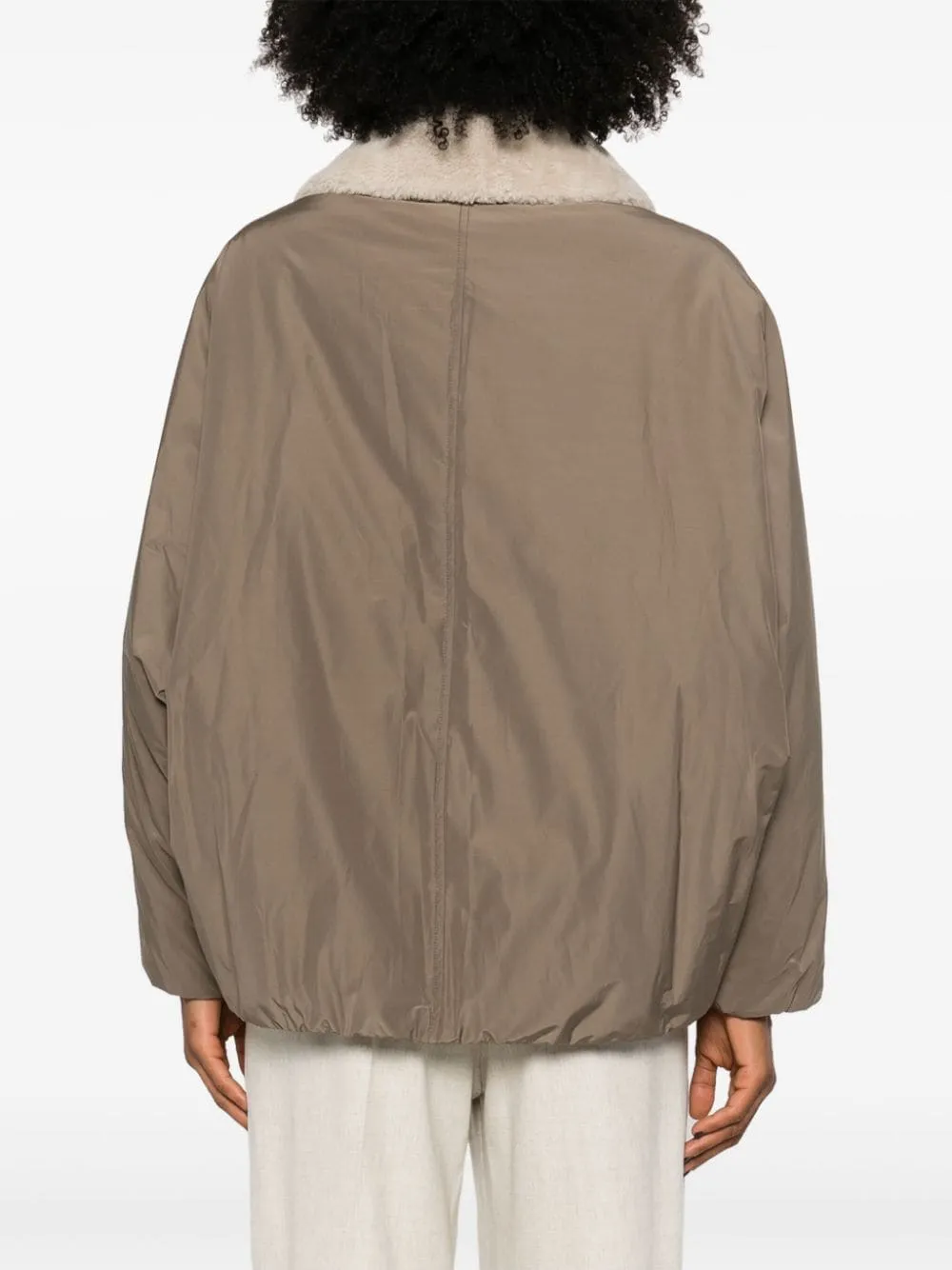 Detachable-Collar Down Jacket