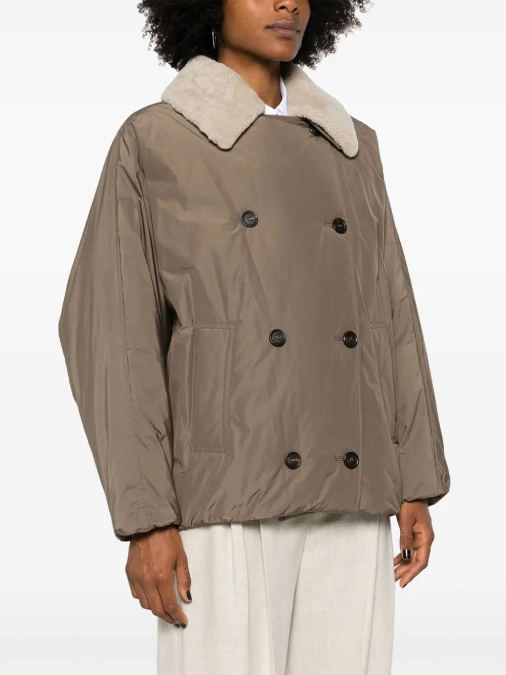 Detachable-Collar Down Jacket