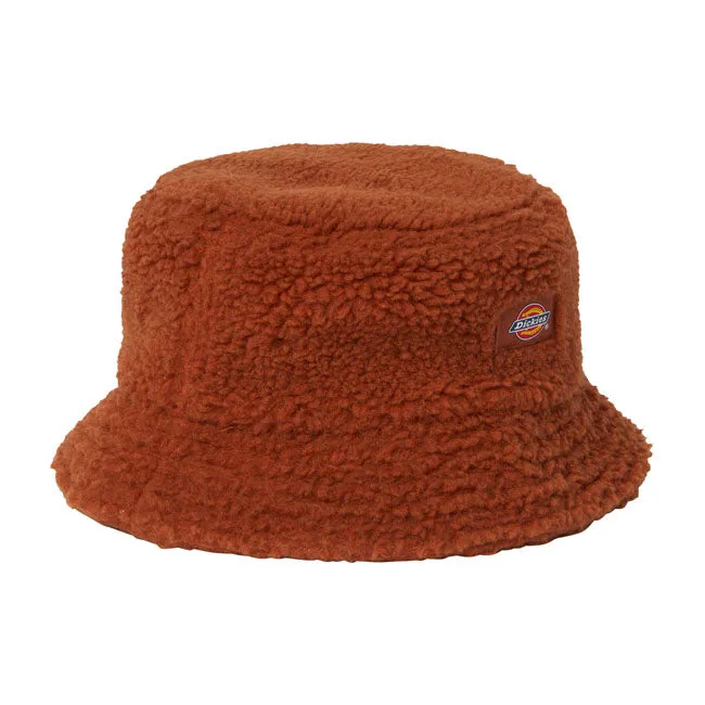 Dickies Red Chute Bucket Hat Gingerbread