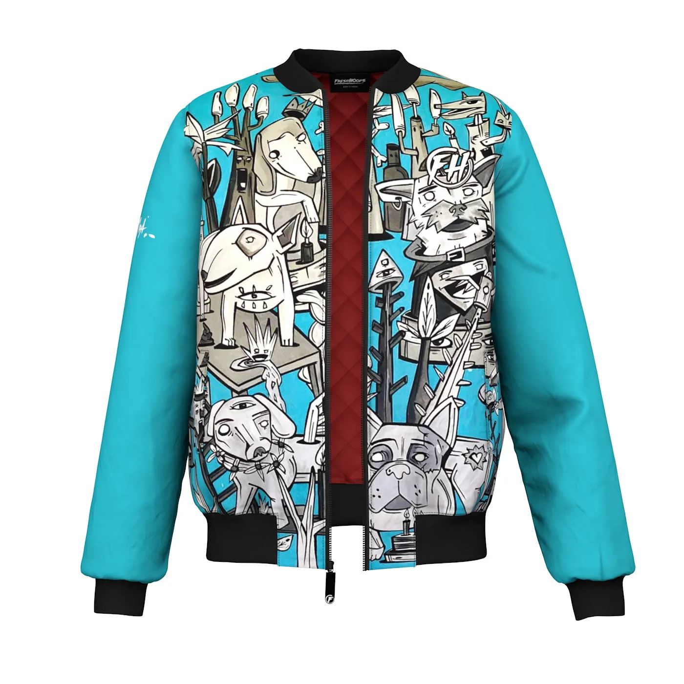 Doggo Heaven Bomber Jacket