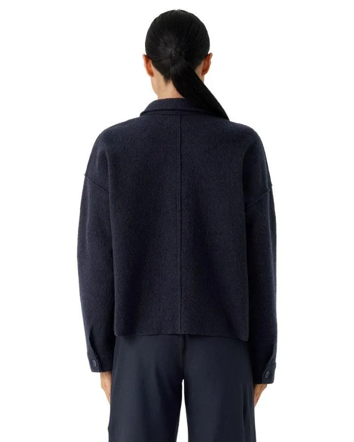 Eileen Fisher Boxy Wool Jacket