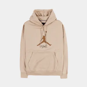 Essentials Fleece Baseline Mens Hoodie (Beige/Brown)