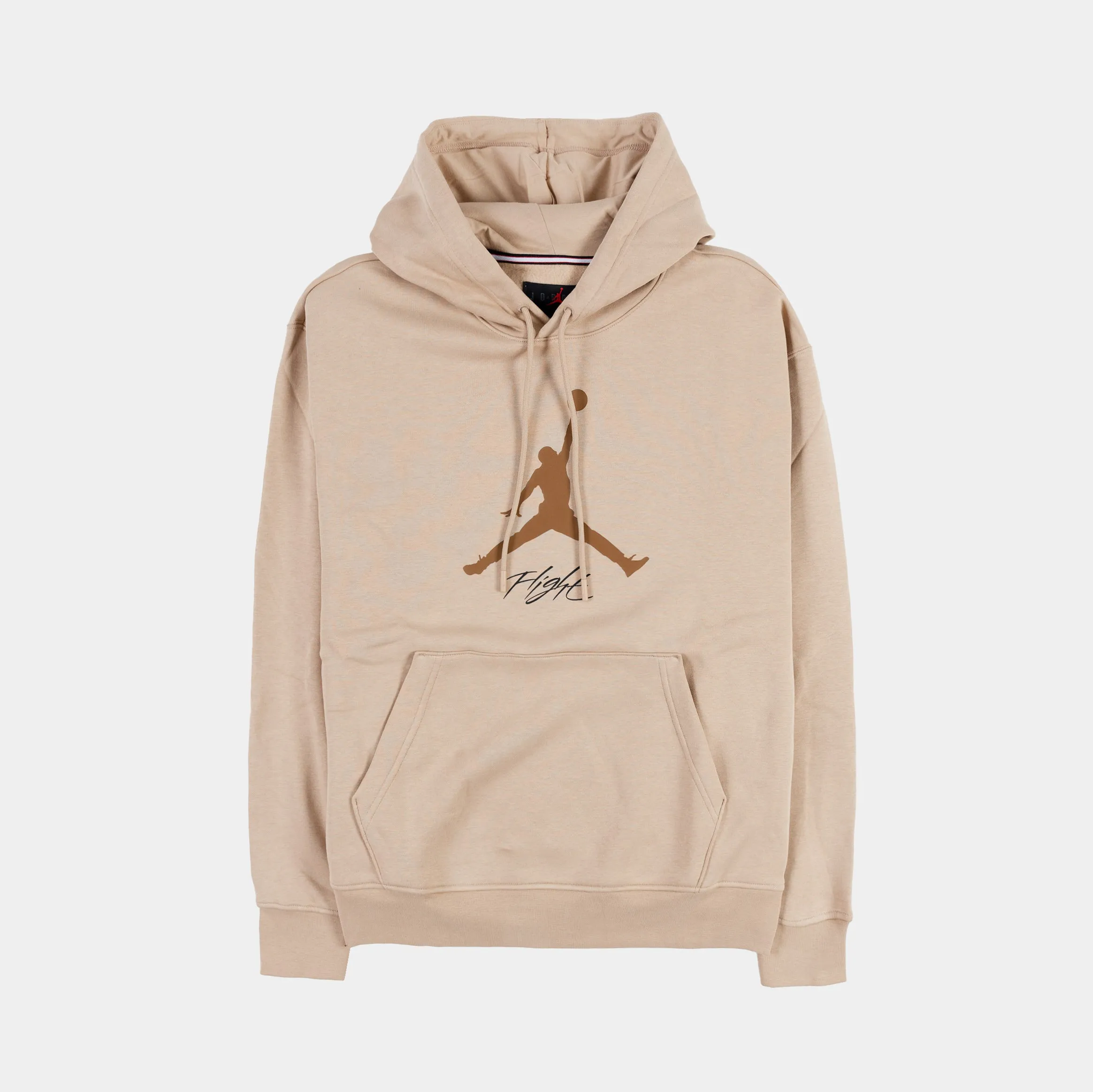 Essentials Fleece Baseline Mens Hoodie (Beige/Brown)