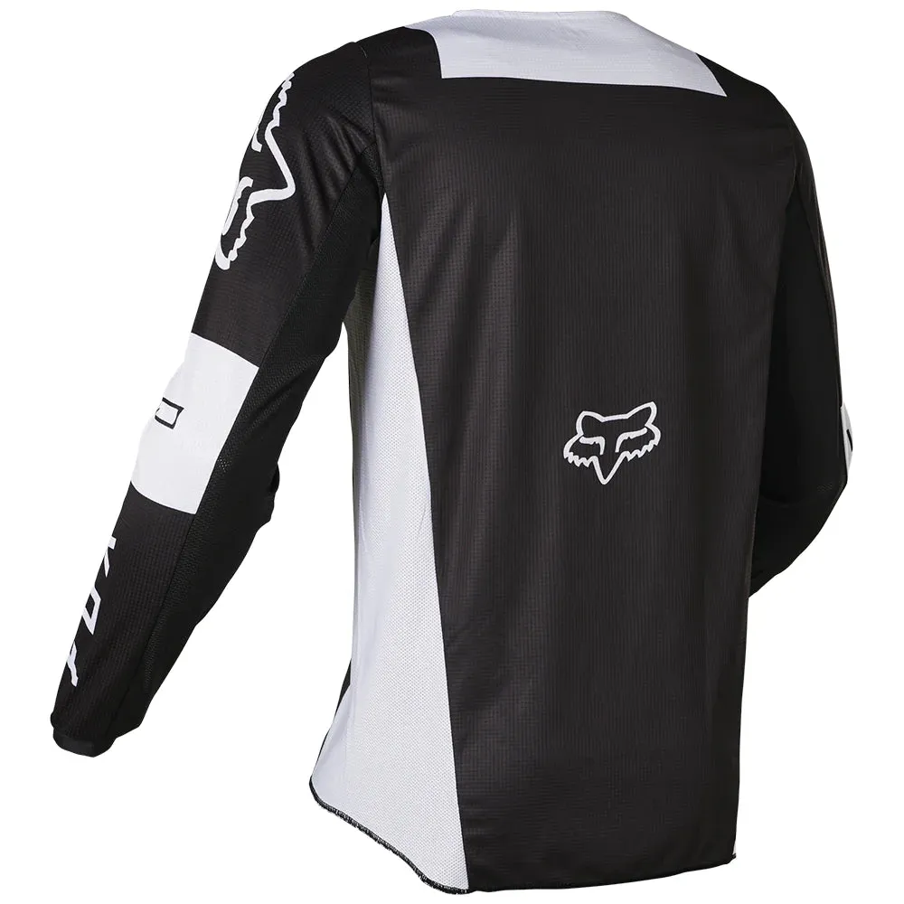 FOX 180 LUX JERSEY [BLACK/WHITE] L