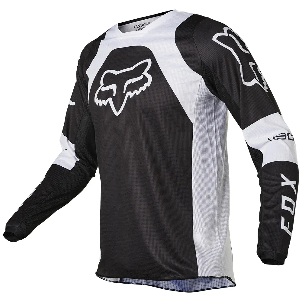 FOX 180 LUX JERSEY [BLACK/WHITE] L