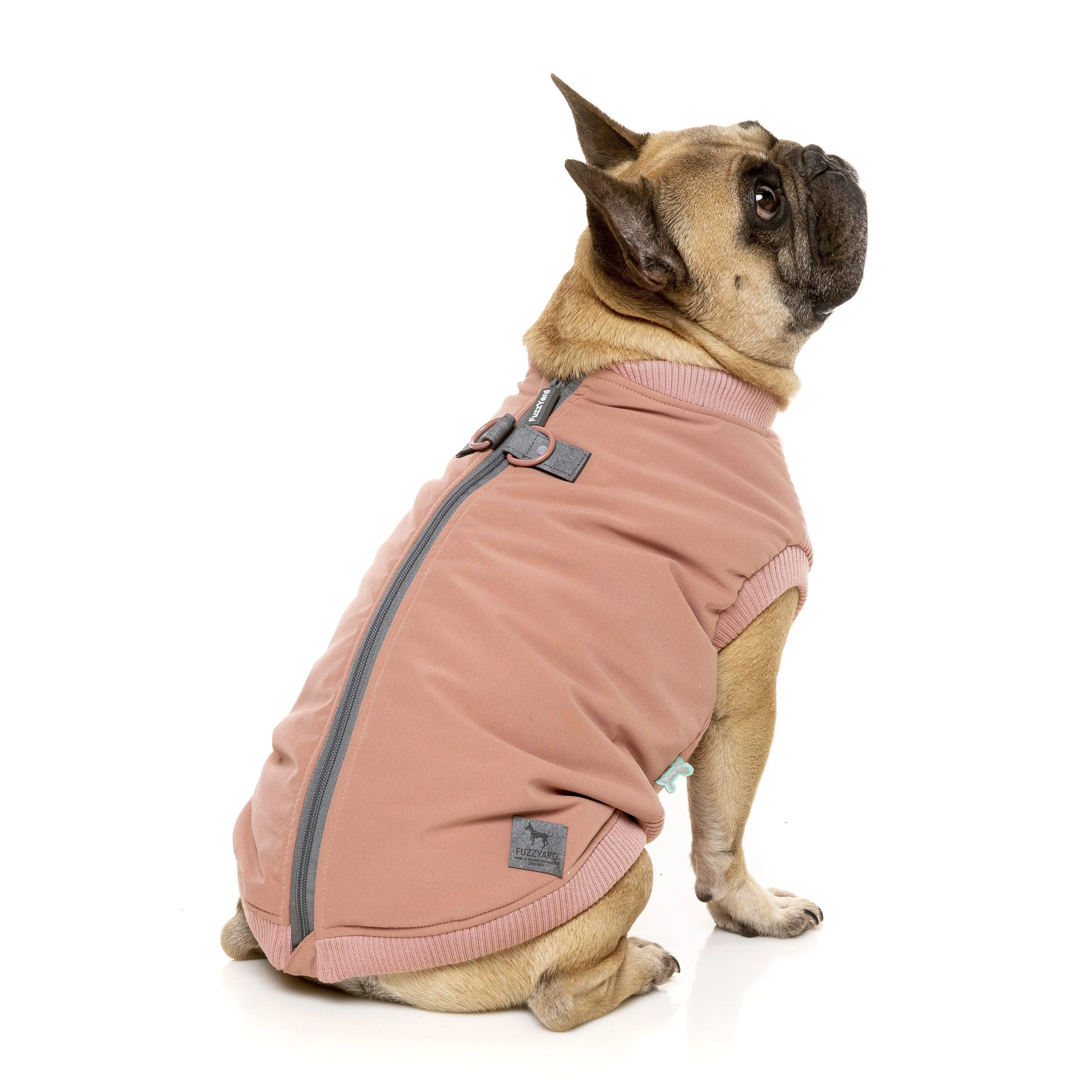 FuzzYard | MacGyver Dog Harness Jacket - Dusky Pink