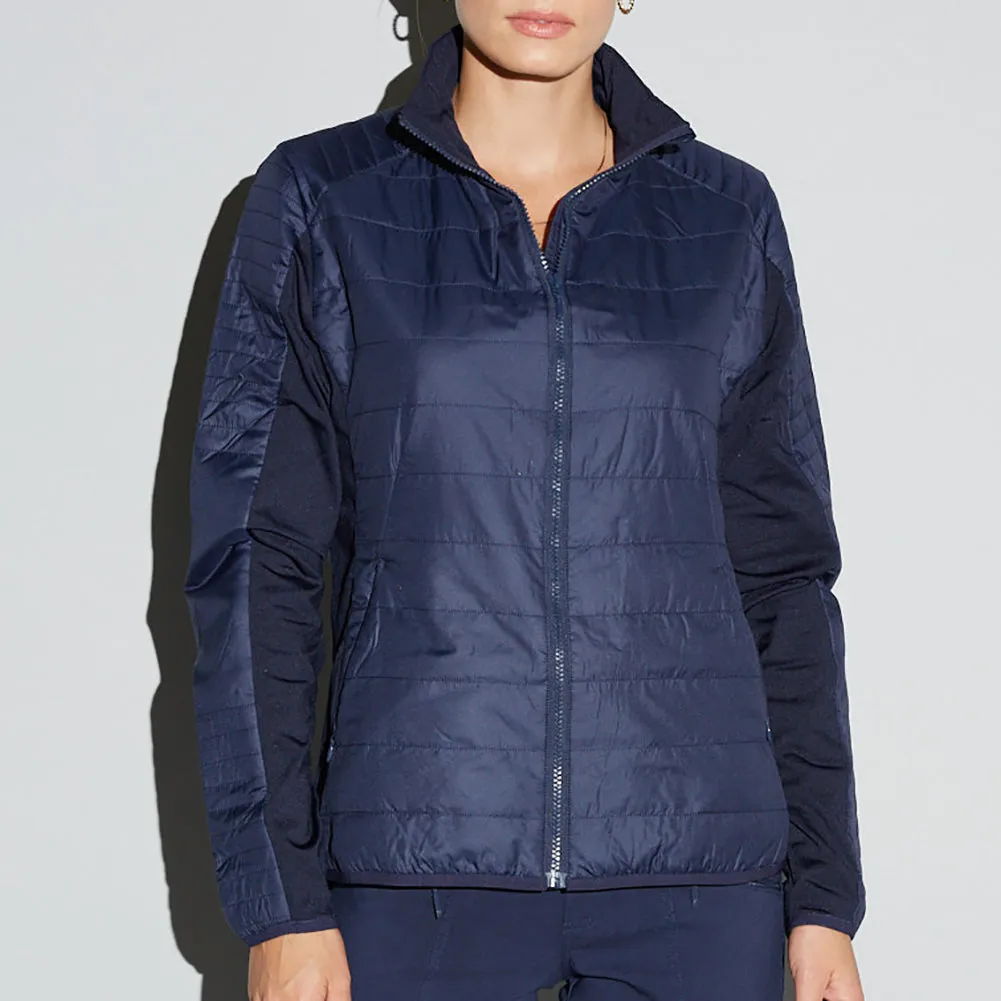 Halley Quilted Jacket - Navy