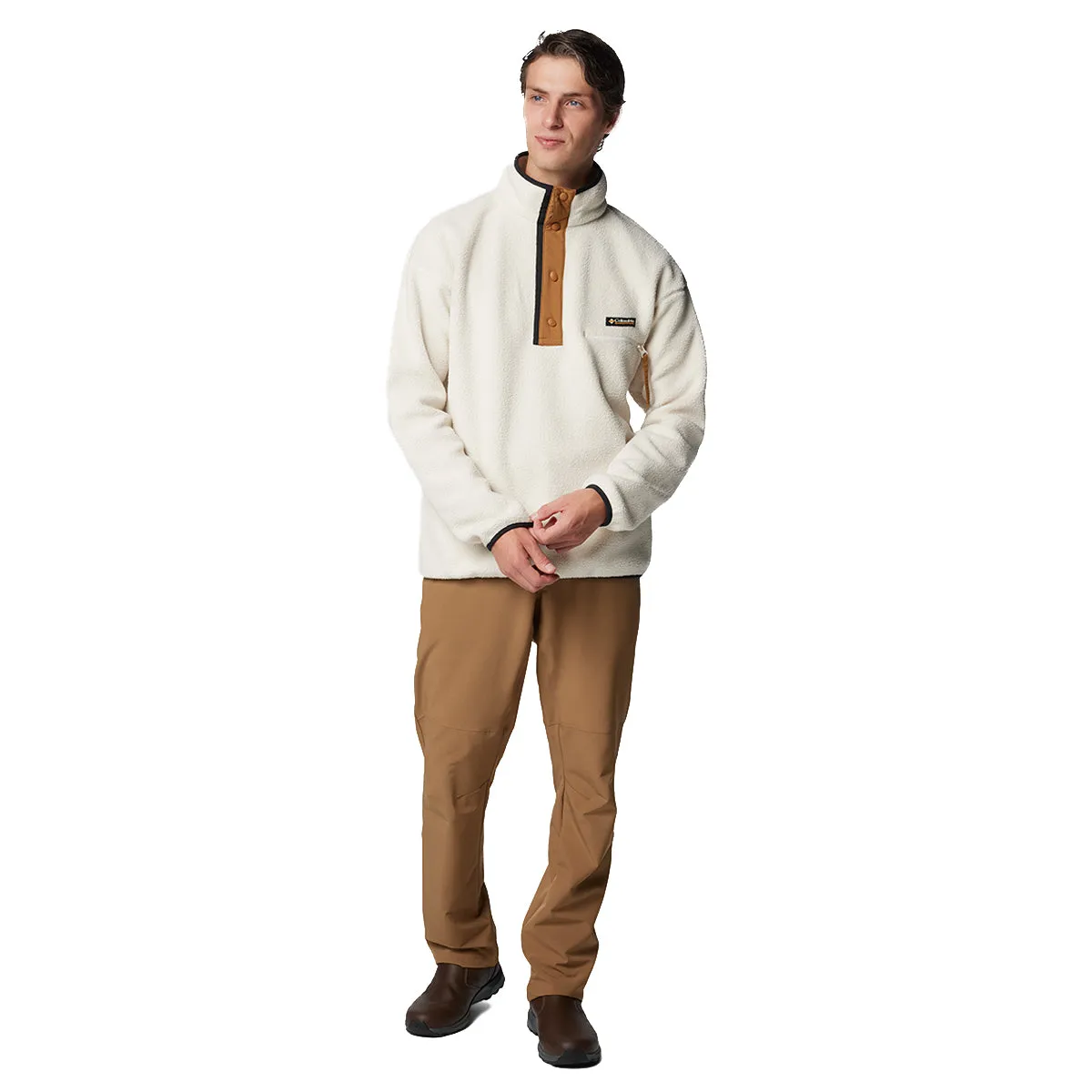 Helvetia™ II Half Snap Fleece - Chalk