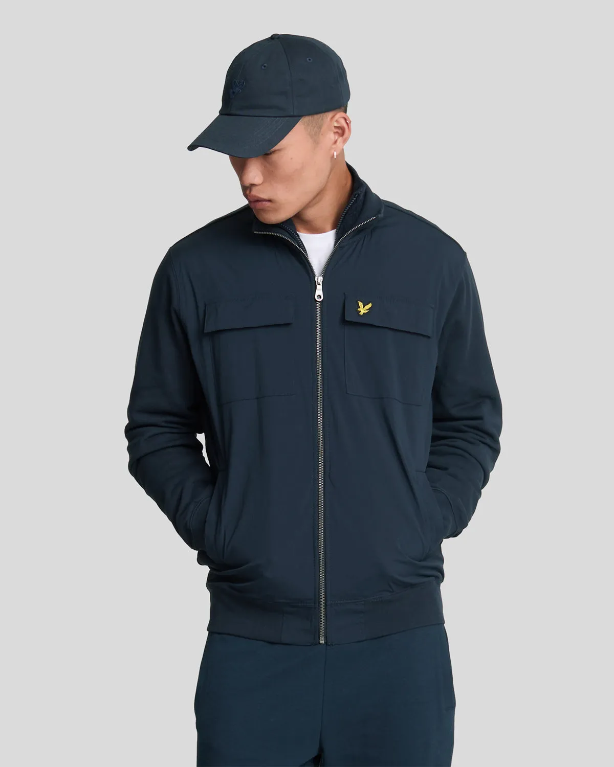 Hybrid Zip Track Jacket