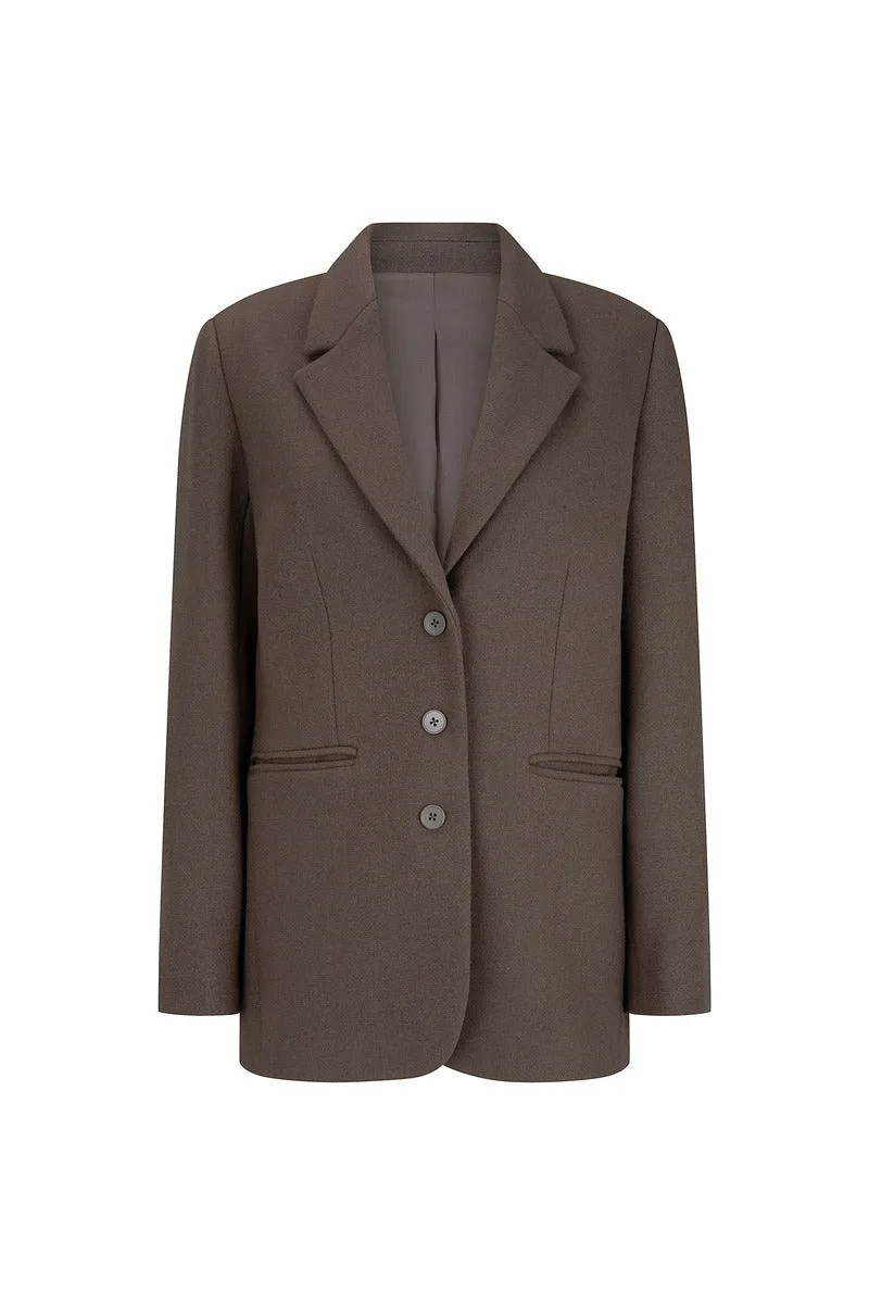 IN THE WOODS BLAZER - BROWN