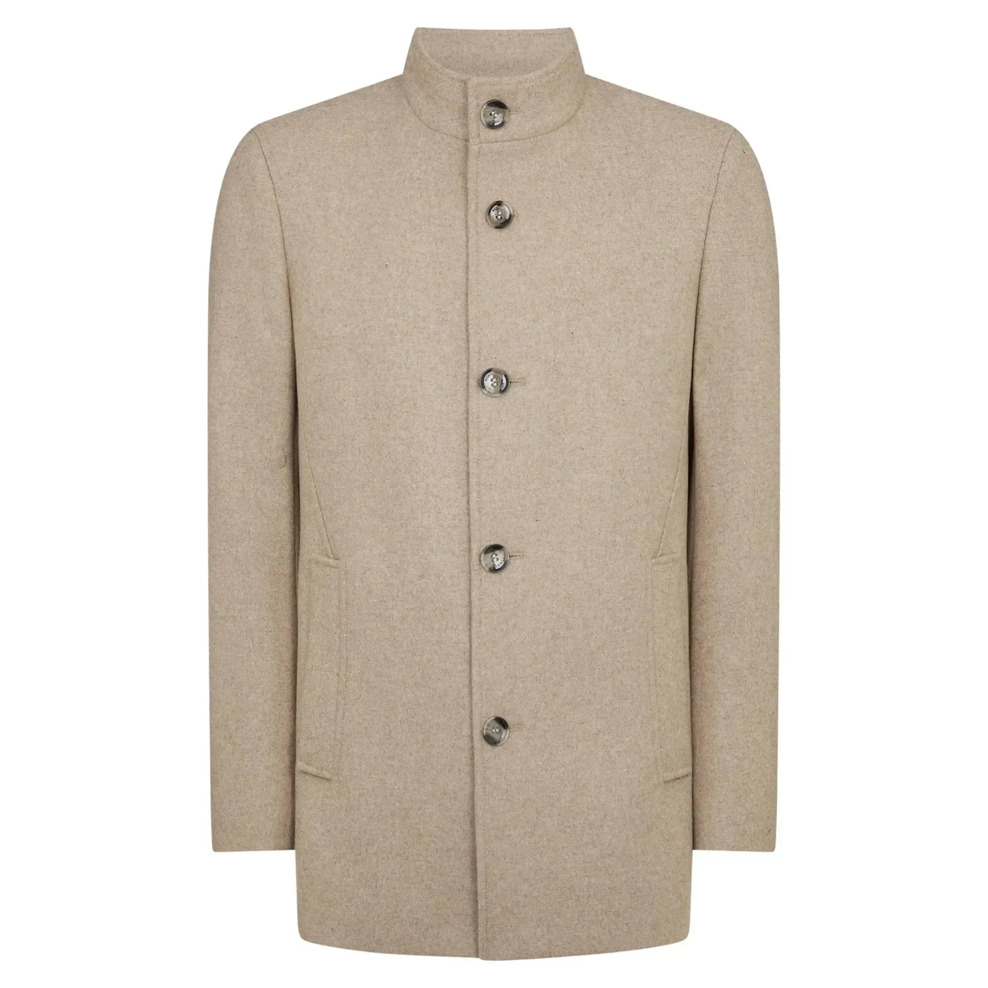 Jonah Tailored Coat - Taupe