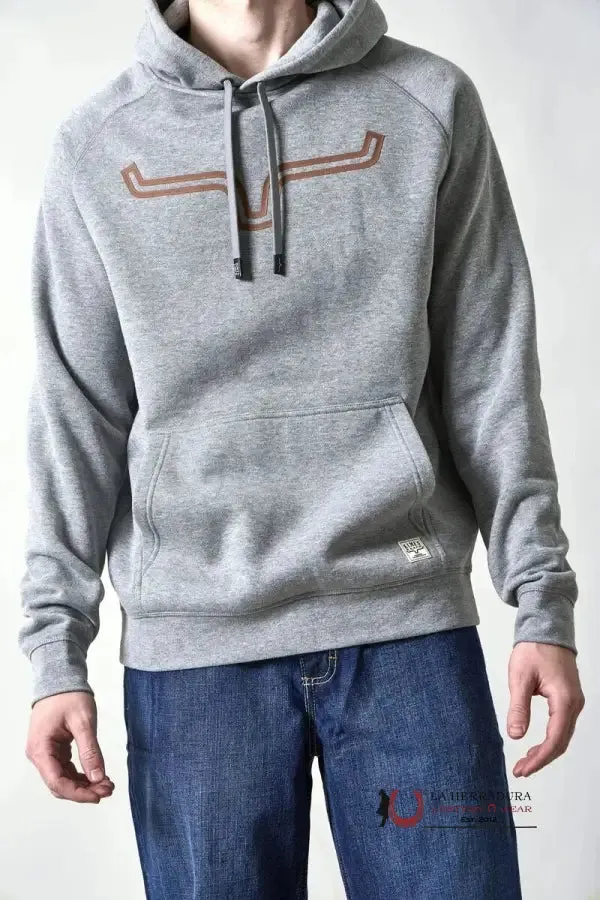 KIMES RANCH OUTLIER HOODIE GREY HEATHER