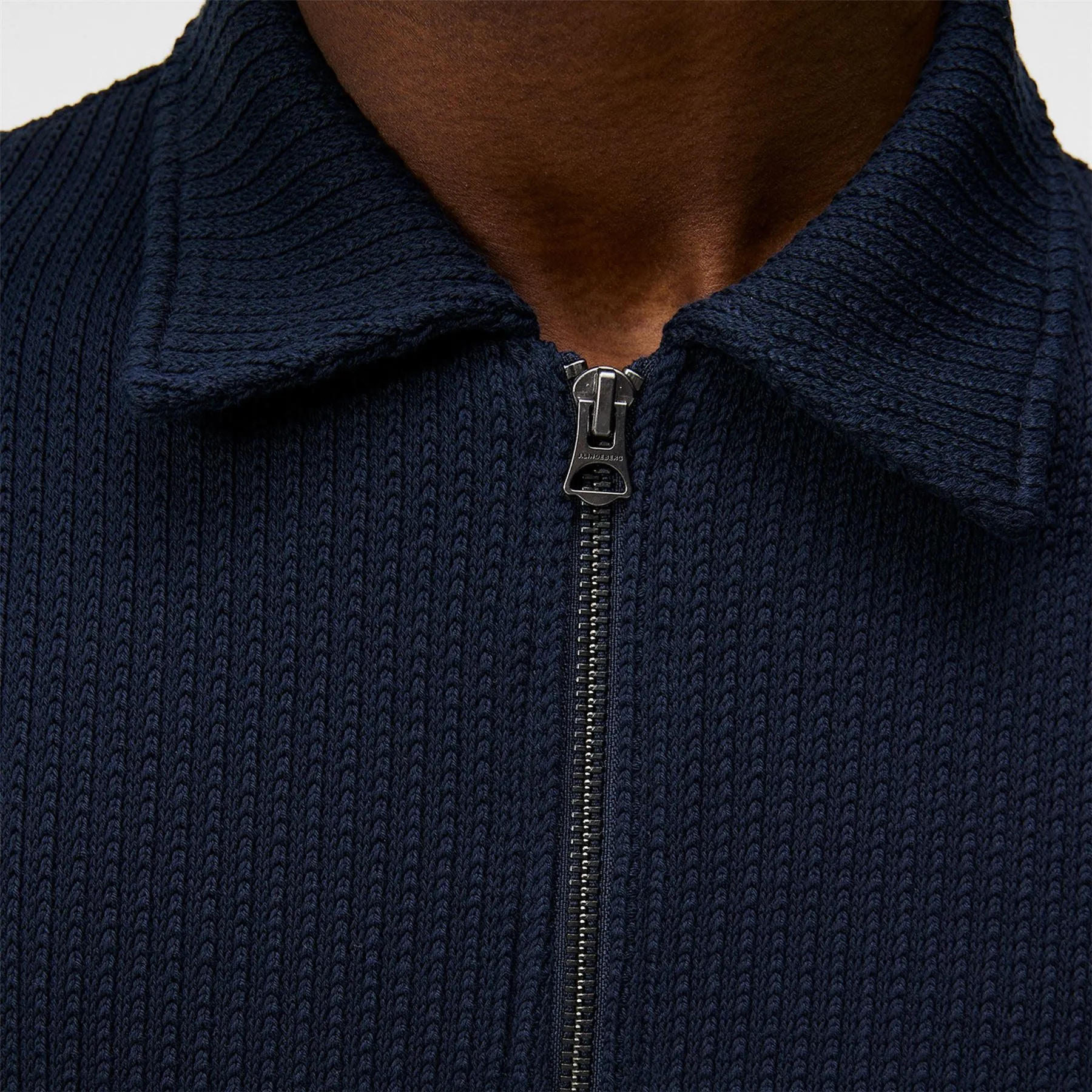 Lansa Jersey Zip Jacket JL Navy - SS24