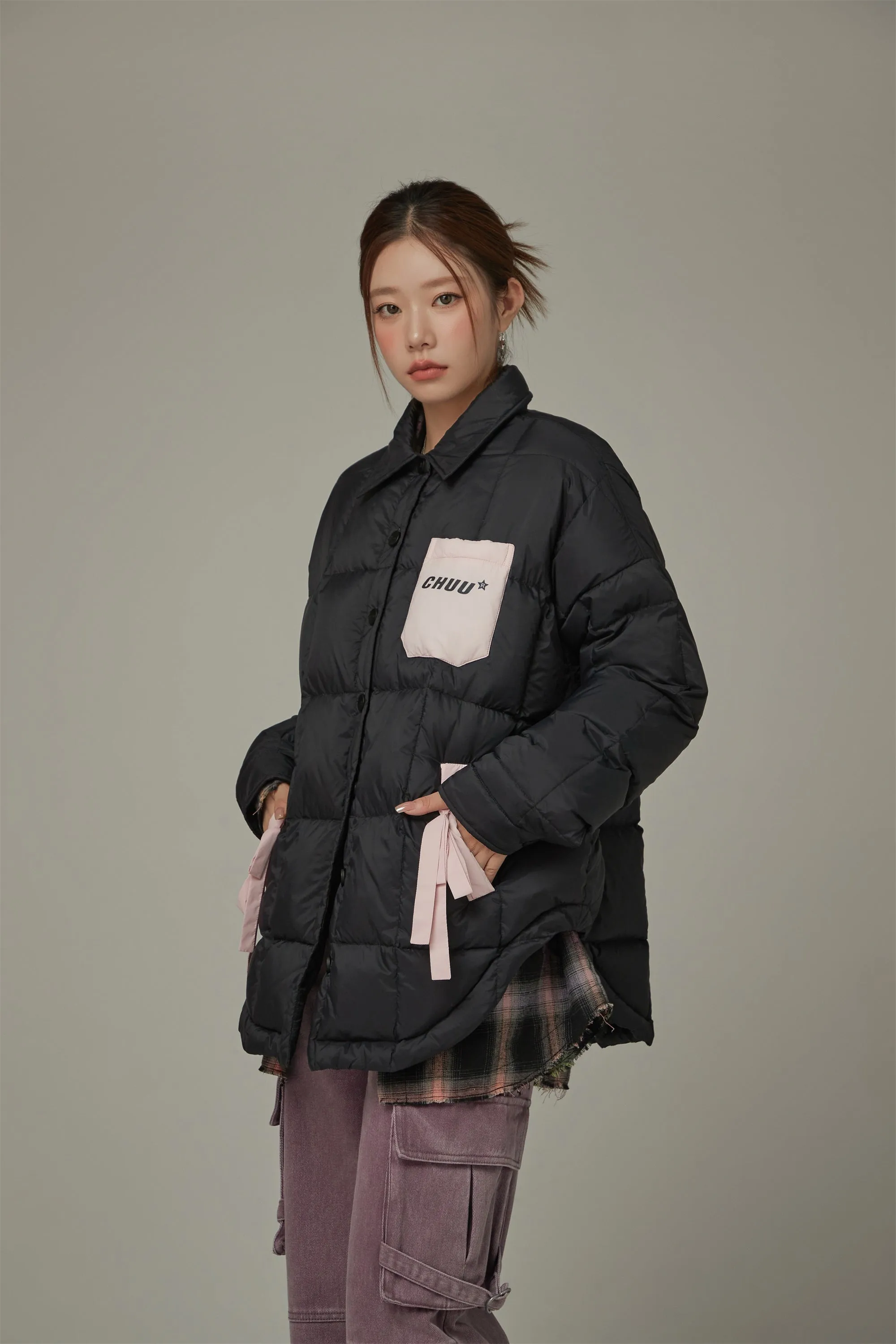 Light Loose Fit Padded Jacket