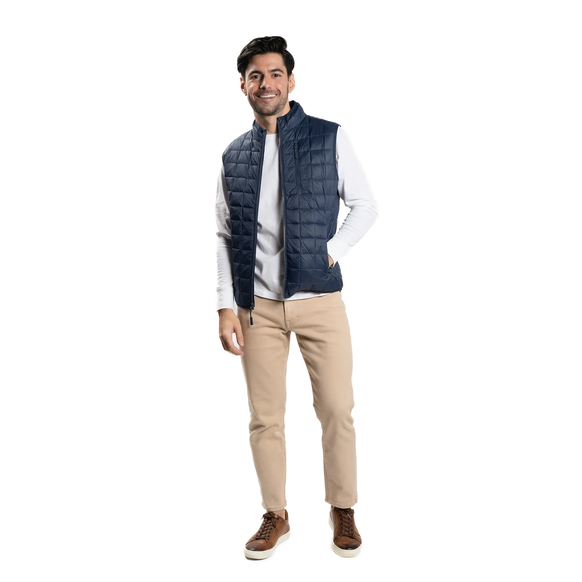 Lightweight Down Vest - Navy