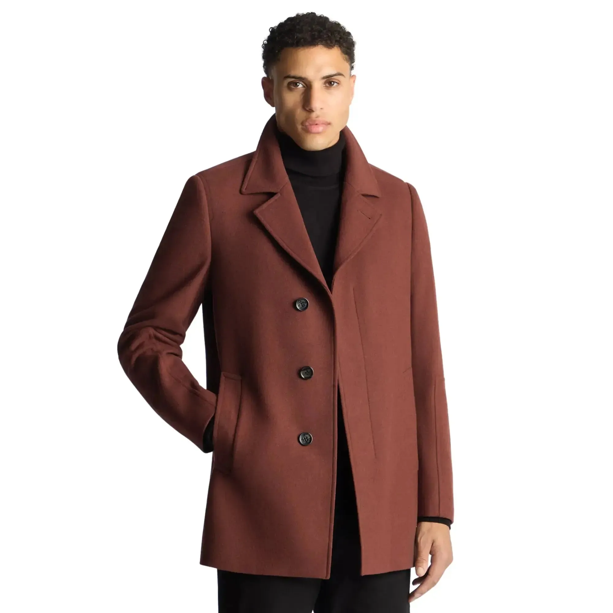 Lochlan Overcoat - Red