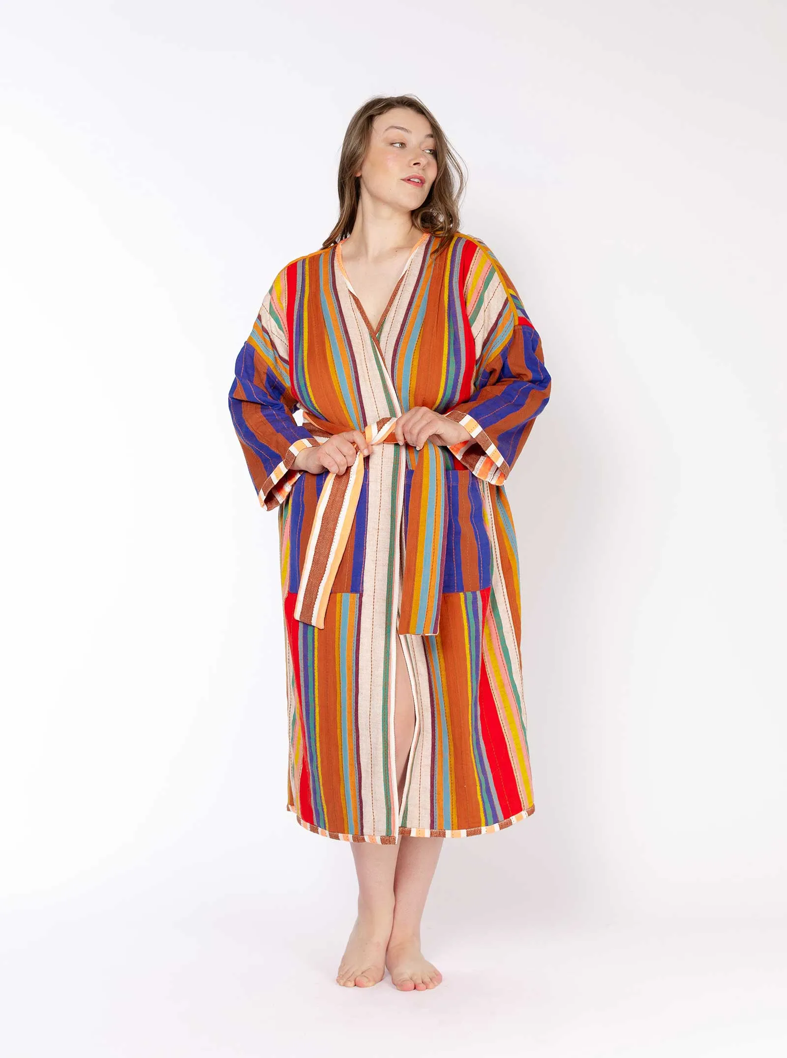 long quilted duster | spring 24 | backstroke