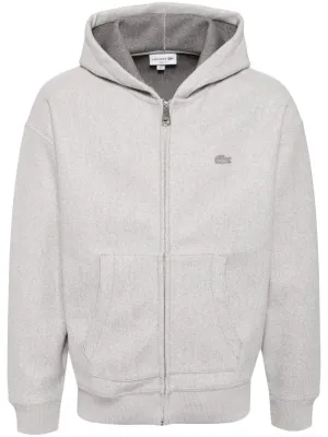 Loose Fit Zip-Up Hooded Jacket