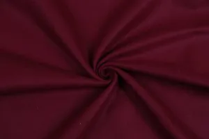 Maroon Plain Wool Felt Fabric