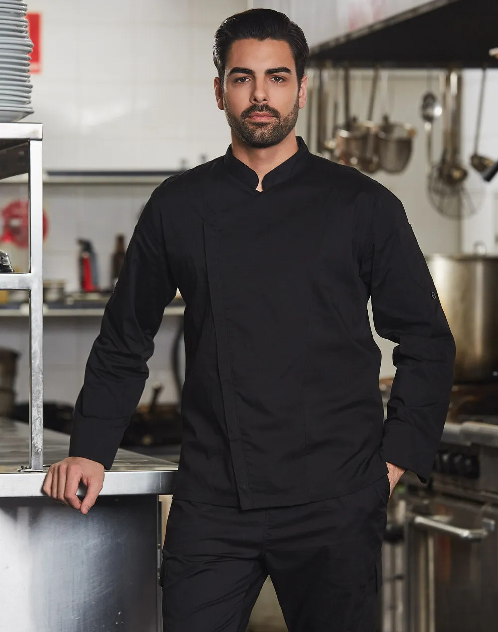 Men's Functional Chef Jacket - CJ03