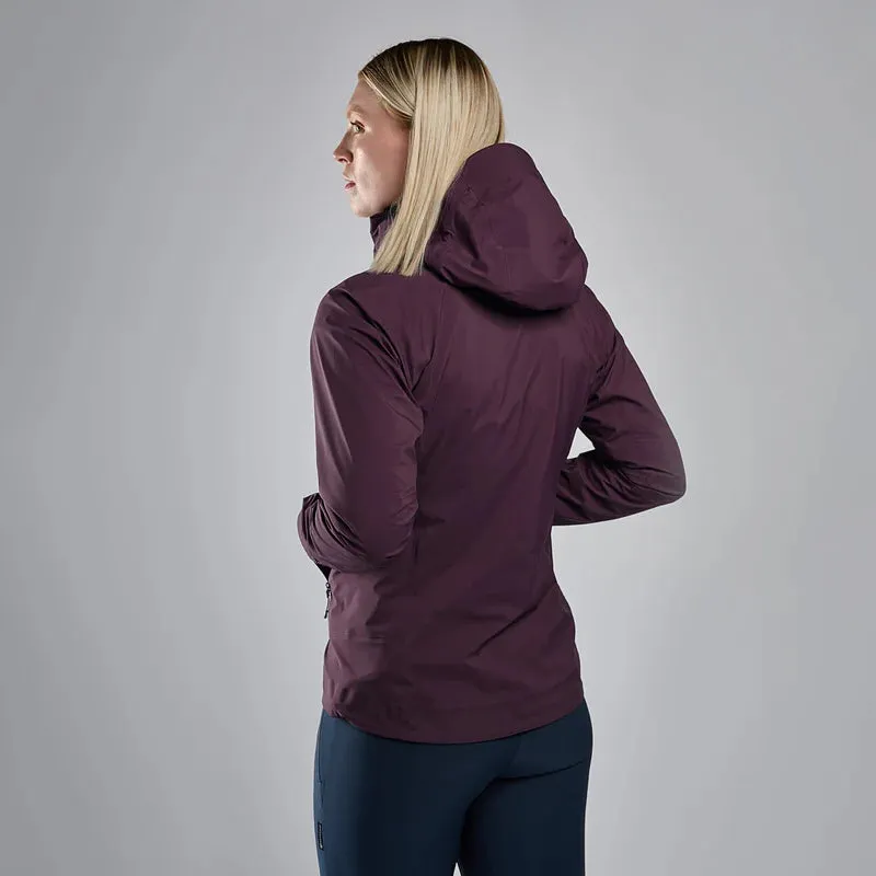 Montane Women's Phase Lite GTX Waterproof Jacket - Mulberry