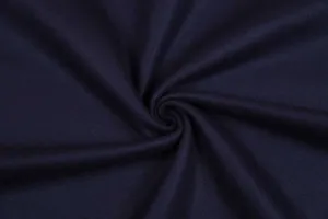 Navy Blue Plain Wool Felt Fabric