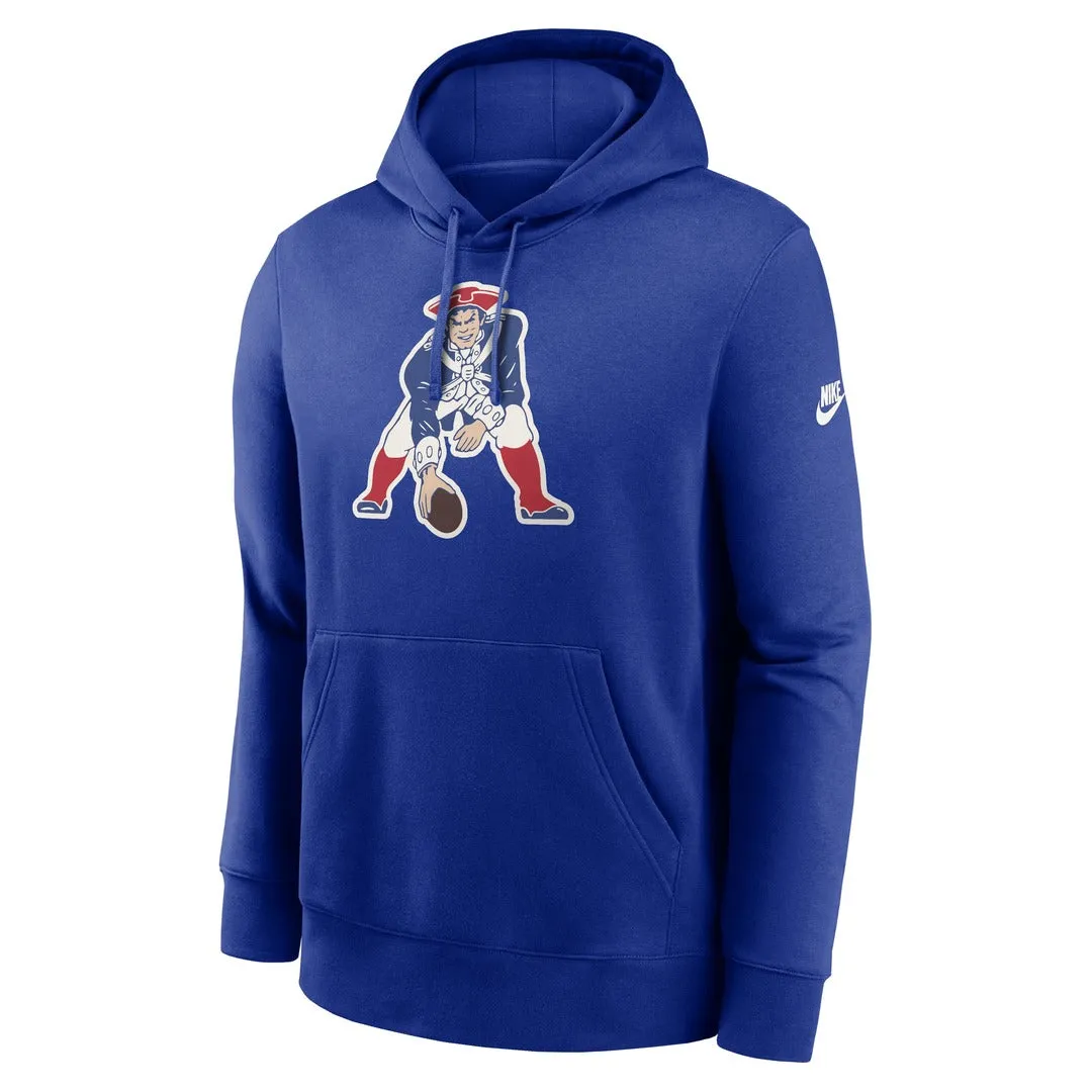 Nike Men's NFL New England Patriots Rewind Club Logo Hoodie