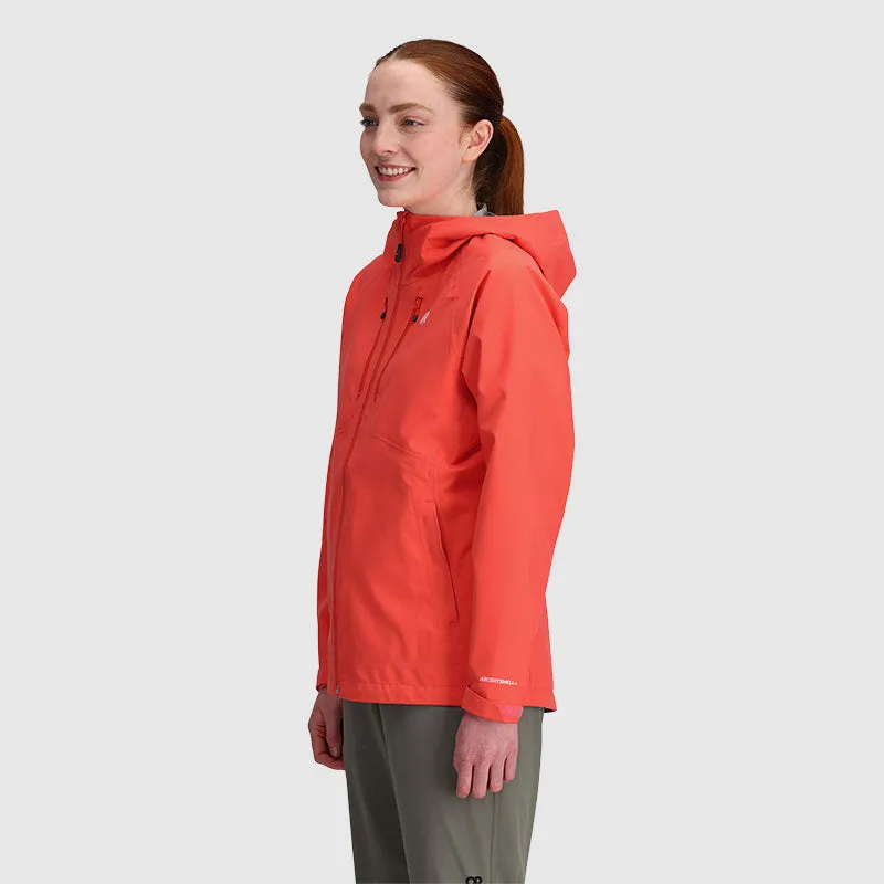 Outdoor Research MicroGravity AscentShell Womens Waterproof Hooded Jacket